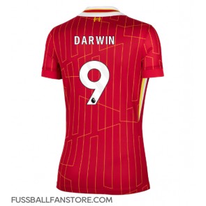 Liverpool Darwin Nunez #9 Replik Heimtrikot Damen 2024-25 Kurzarm